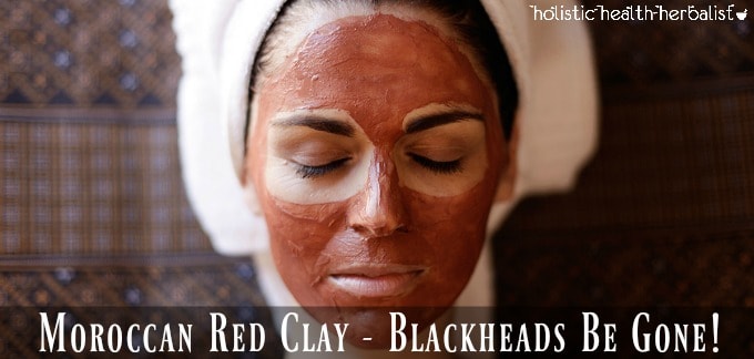 Moroccan Red Clay - Blackheads Be Gone!
