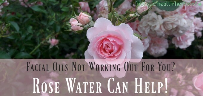Facial Oils not Working out for You? Rose Water can Help!