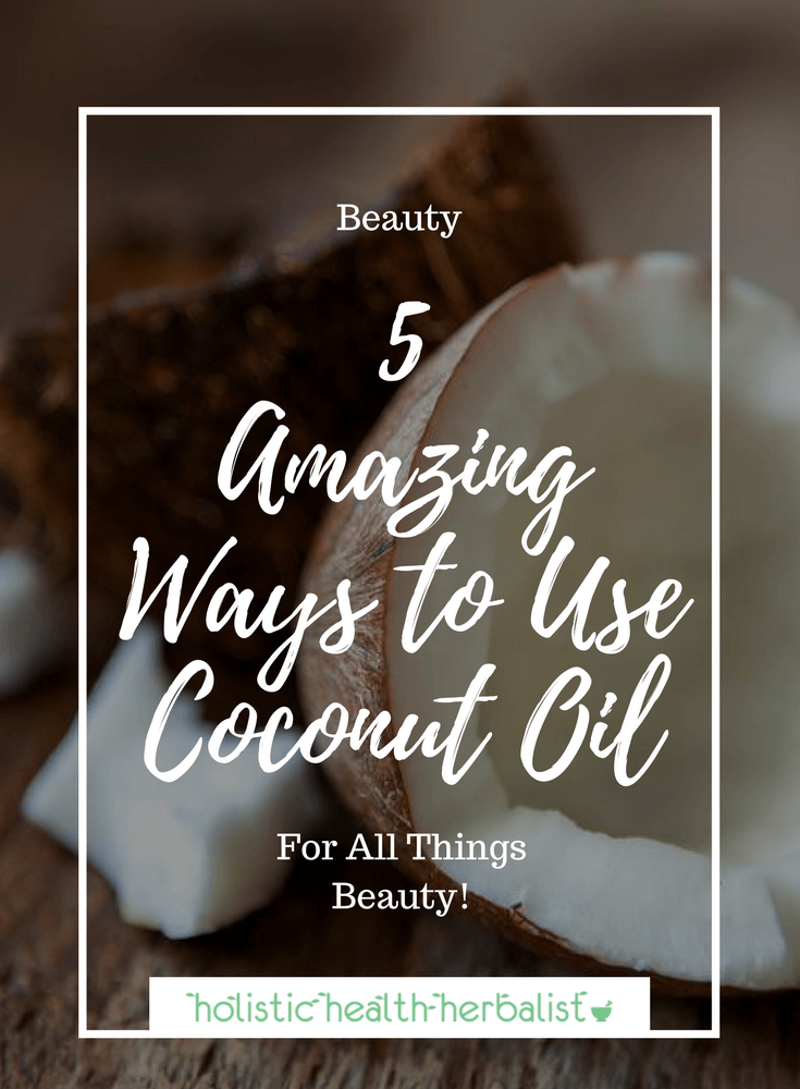 5 Amazing Ways to Use Coconut Oil - Learn how to use coconut oil in ways that can replace 5 products in your beauty routine.