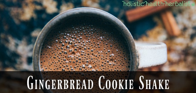 Gingerbread Cookie Shake
