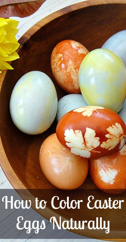How to Color Easter Eggs Naturally - Learn how to use ingredients from your pantry to create beautifully colored Easter eggs!