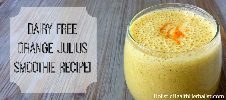 how to make a dairy free orange julius
