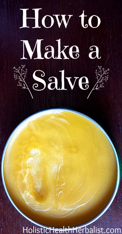 How to Make a Salve - Learn how to make a healing salve that you can modify to meet every need including sore muscles, pain, cuts, and scrapes.
