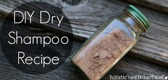 How to make homemade dry shampoo.