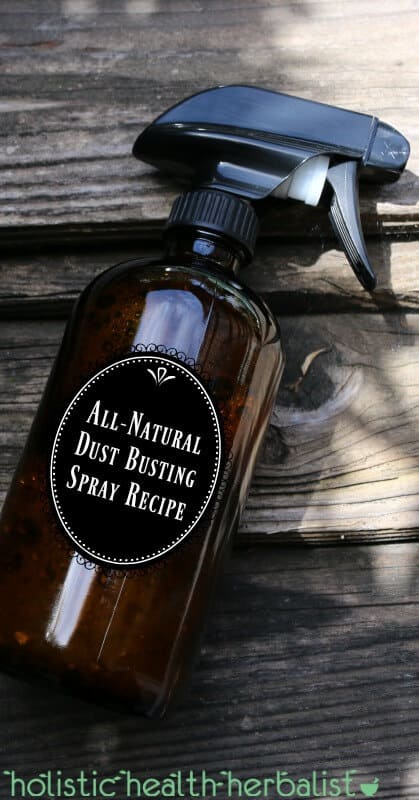 All-Natural Dust Busting Spray Recipe for Keeping Dust Away!