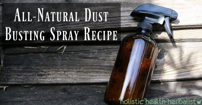 All-Natural Dust Busting Spray Recipe