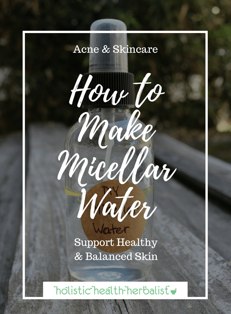 How to Make Micellar Water - Learn how to make this fables beauty staple for cleansing, toning, and moisturizing the skin!