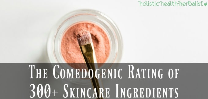 The Comedogenic Rating of 300+ Skincare Ingredients - photo of foundation makeup.