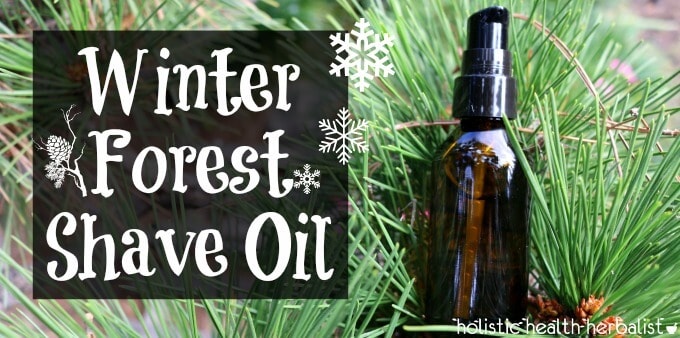 Winter Forest Shave Oil