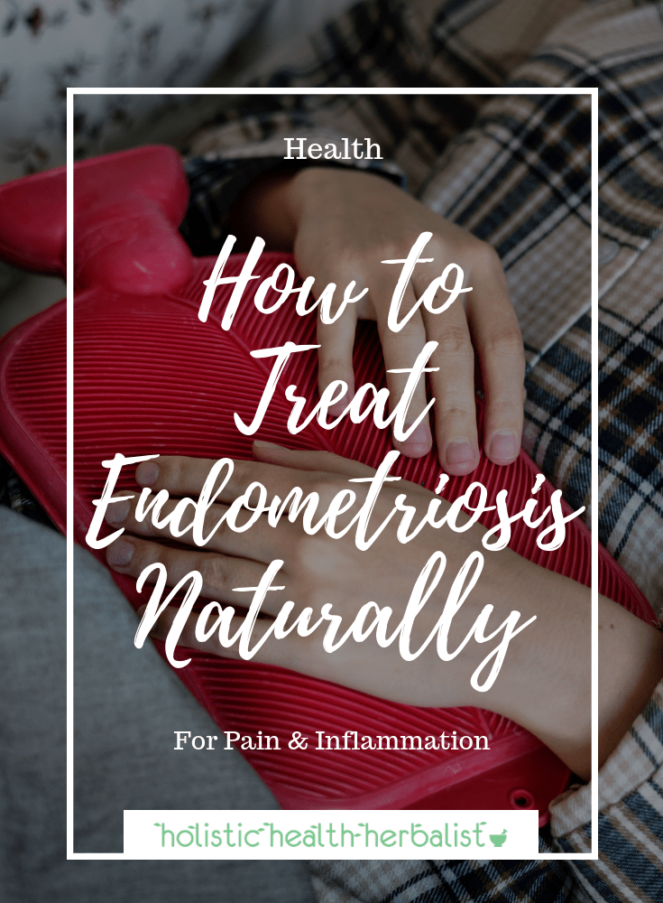 How to Treat Endometriosis Naturally - There are many natural methods to use that can greatly reduce the painful symptoms of endometriosis like essential oils, supplements and herbs, and homeopathy!
